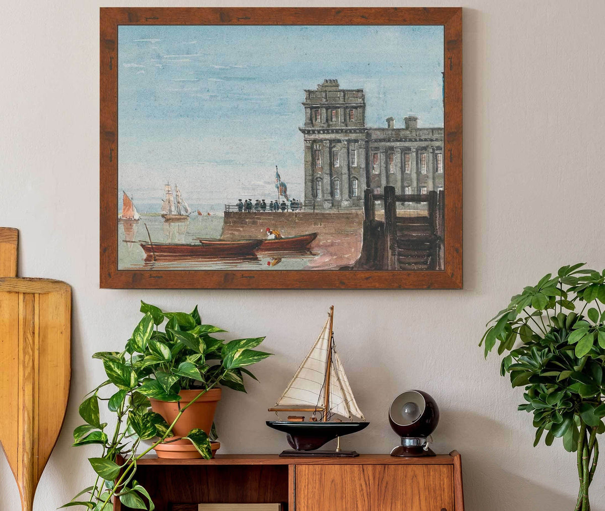 The Old Customs House Greenwich by David Cox