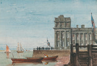 The Old Customs House Greenwich by David Cox