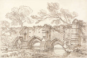 The Old Double Bridge Bury St Edmunds by James Ward