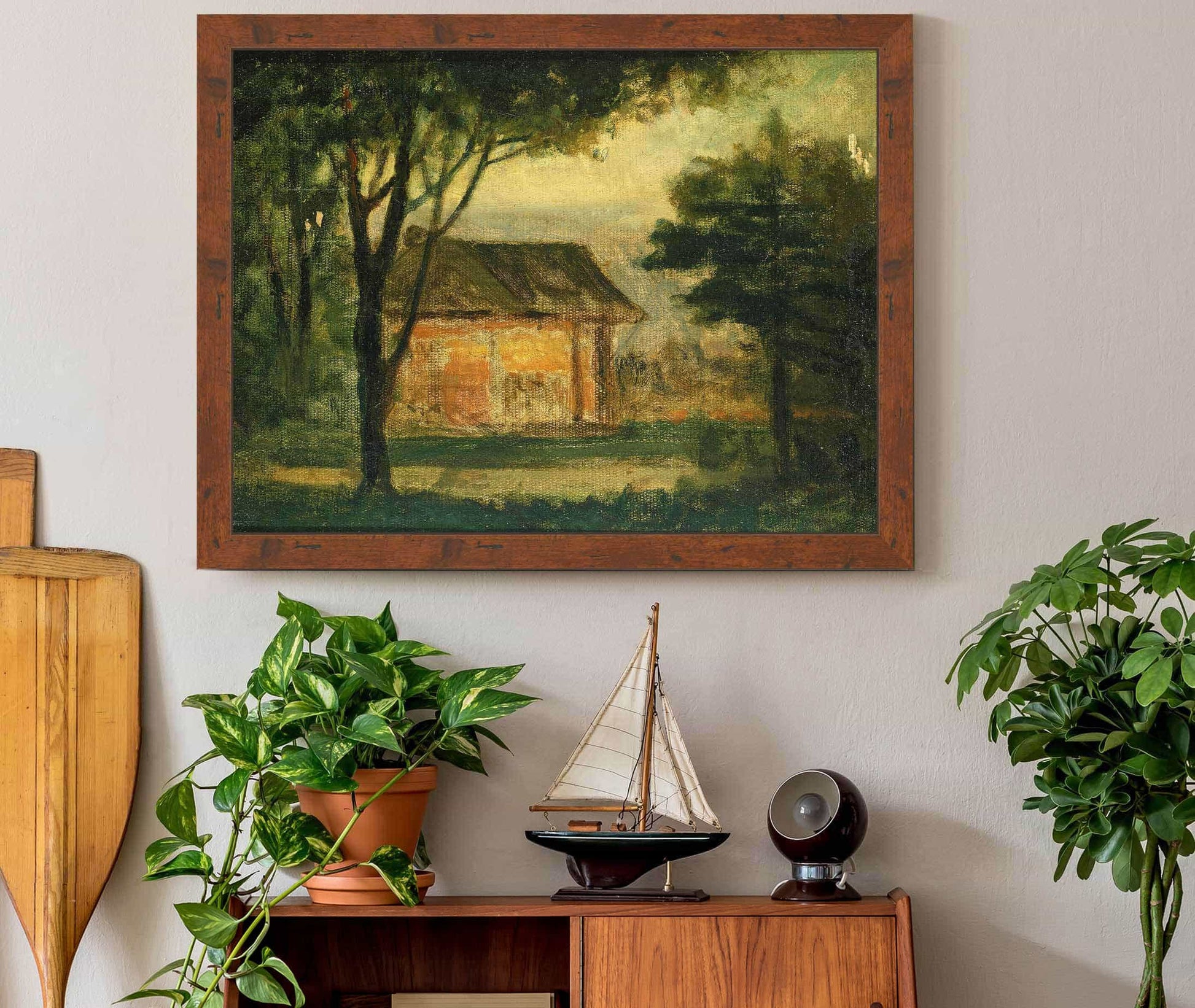 The Old Homestead by Edward Mitchell Bannister