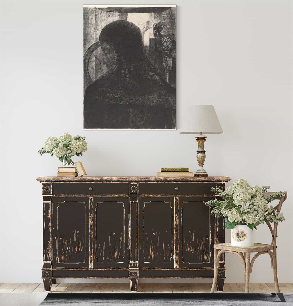 The Old Knight by Odilon Redon