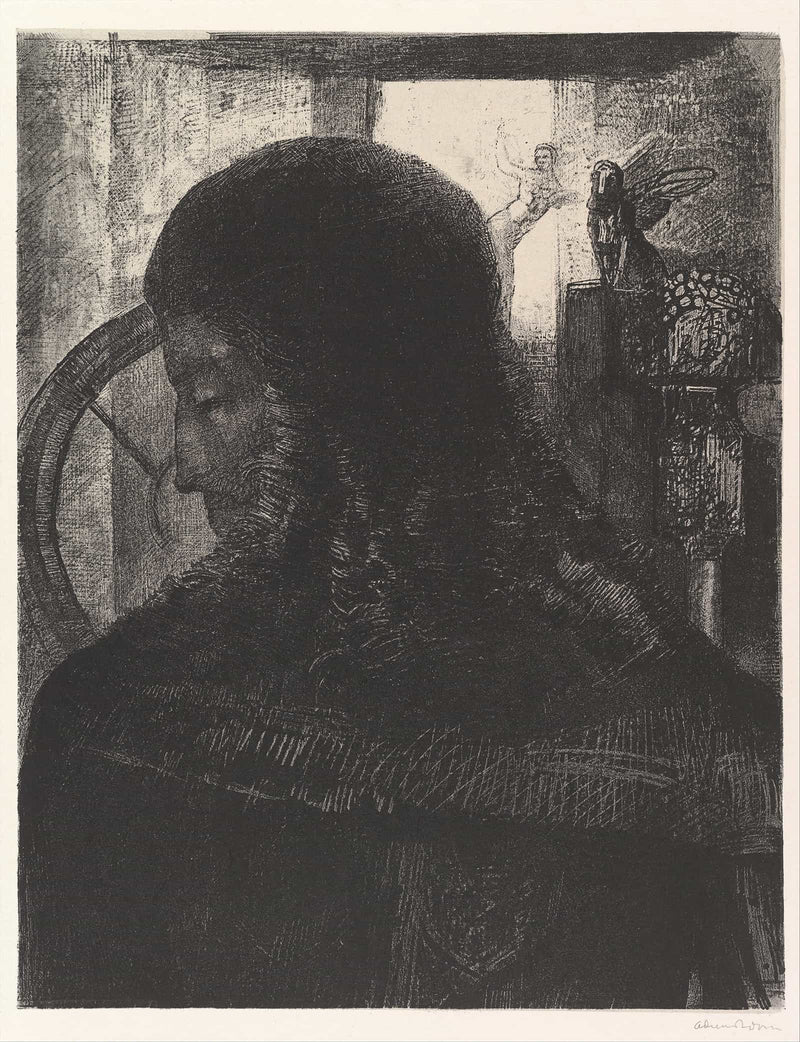 The Old Knight by Odilon Redon
