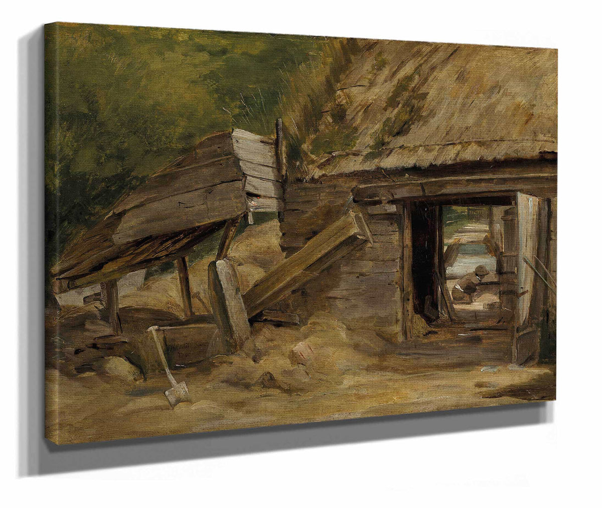 The Old Mill Shed Dedham by John Constable