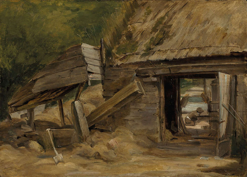 The Old Mill Shed Dedham by John Constable