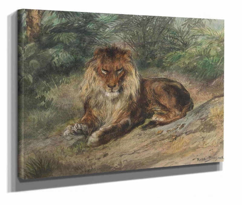 The Old Monarch by Rosa Bonheur