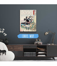 The Old Warrior Tomobayashi Rokuro Mitsuhira by Tsukioka Yoshitoshi