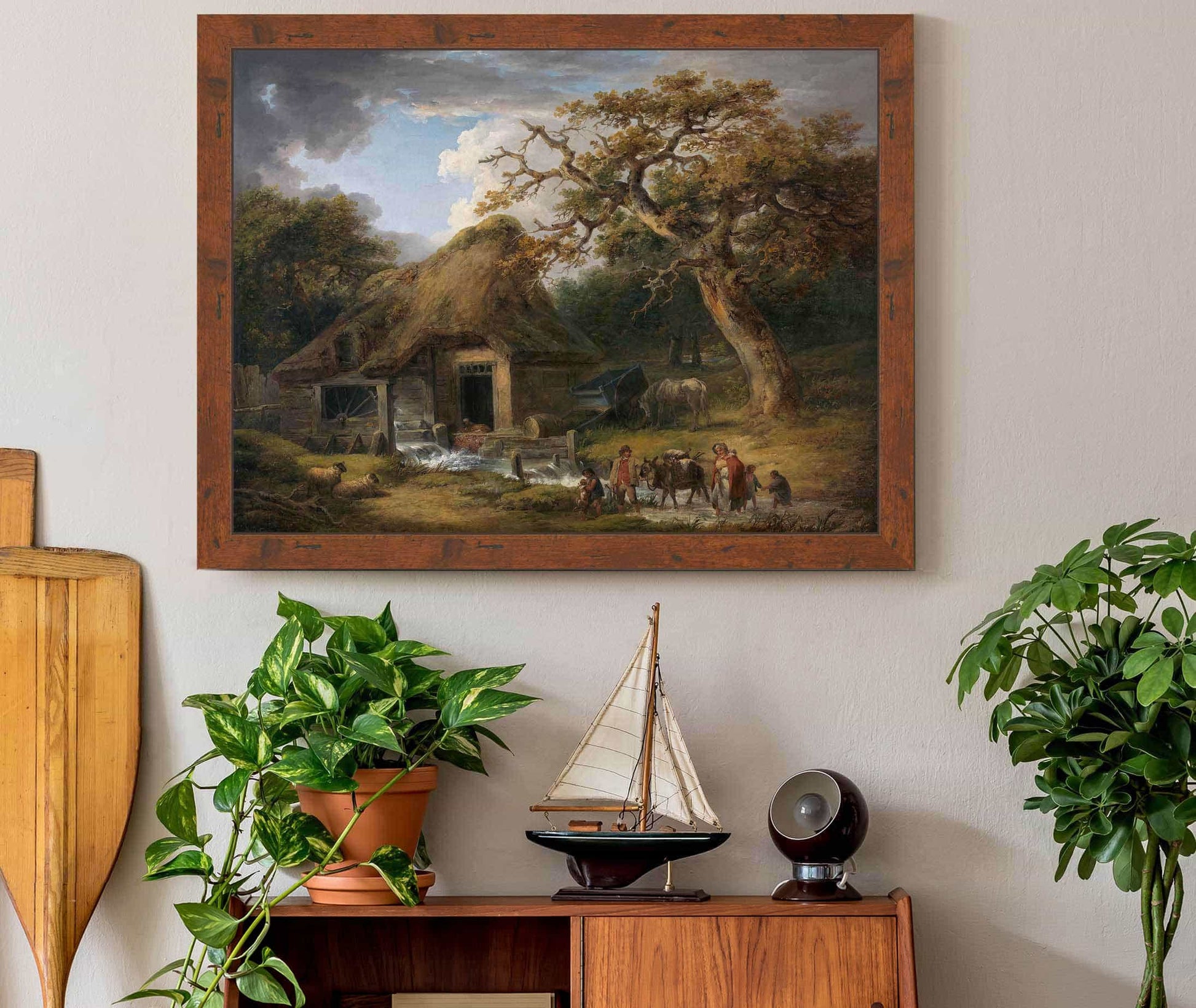 The Old Water Mill by George Morland