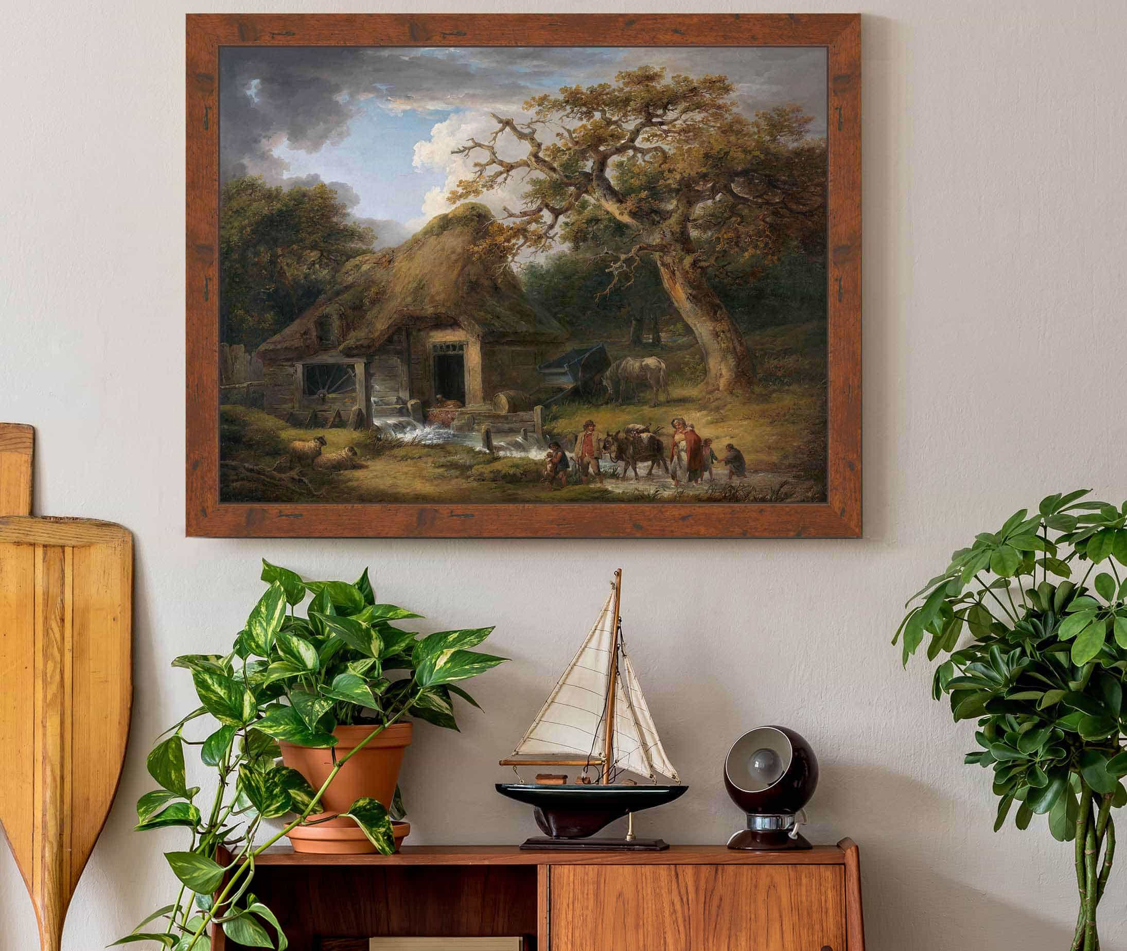 The Old Water Mill by George Morland