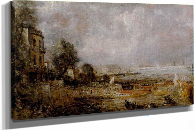 The Opening Of Waterloo Bridge by John Constable