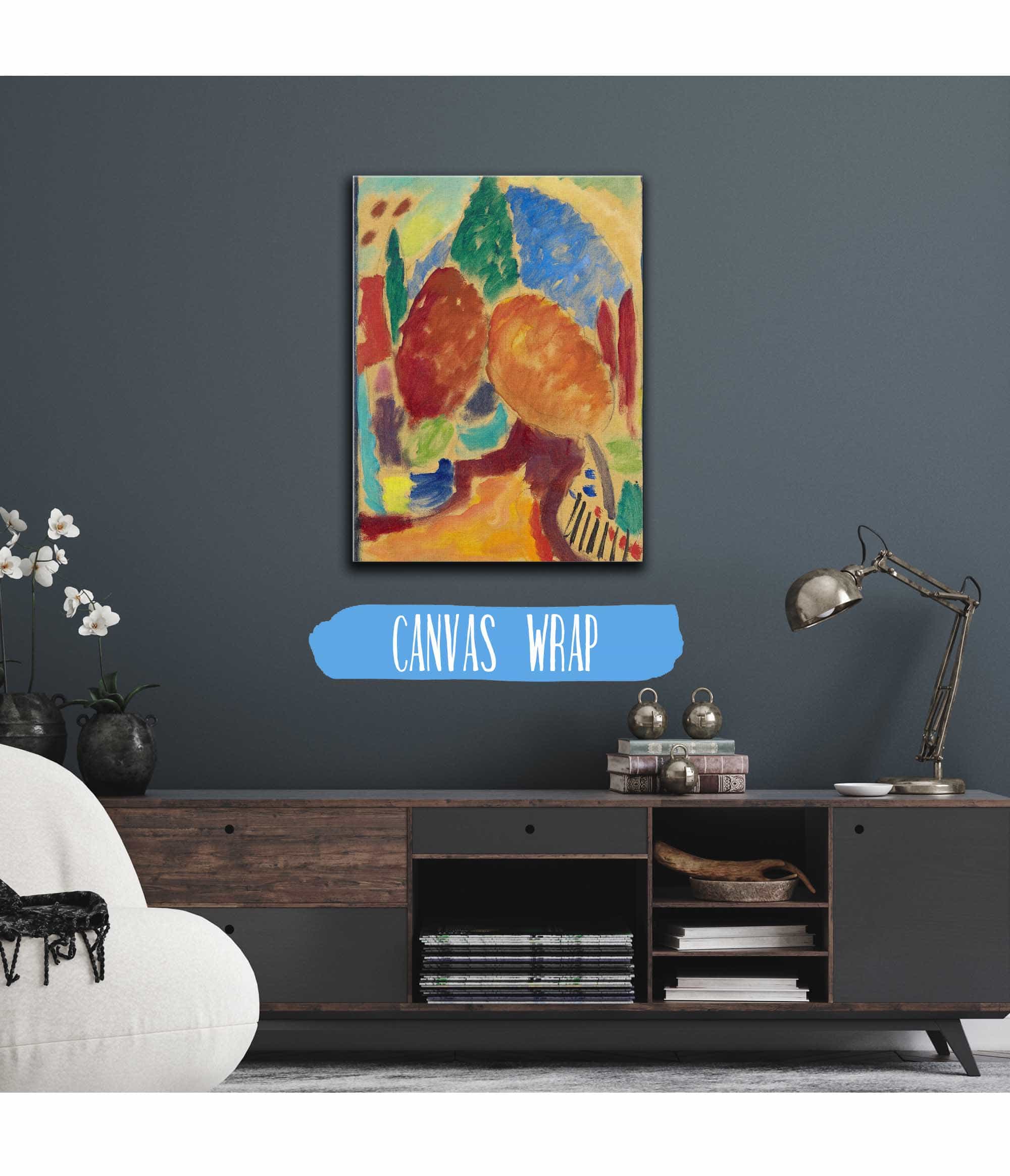 The Orange Path by Alexej Von Jawlensky