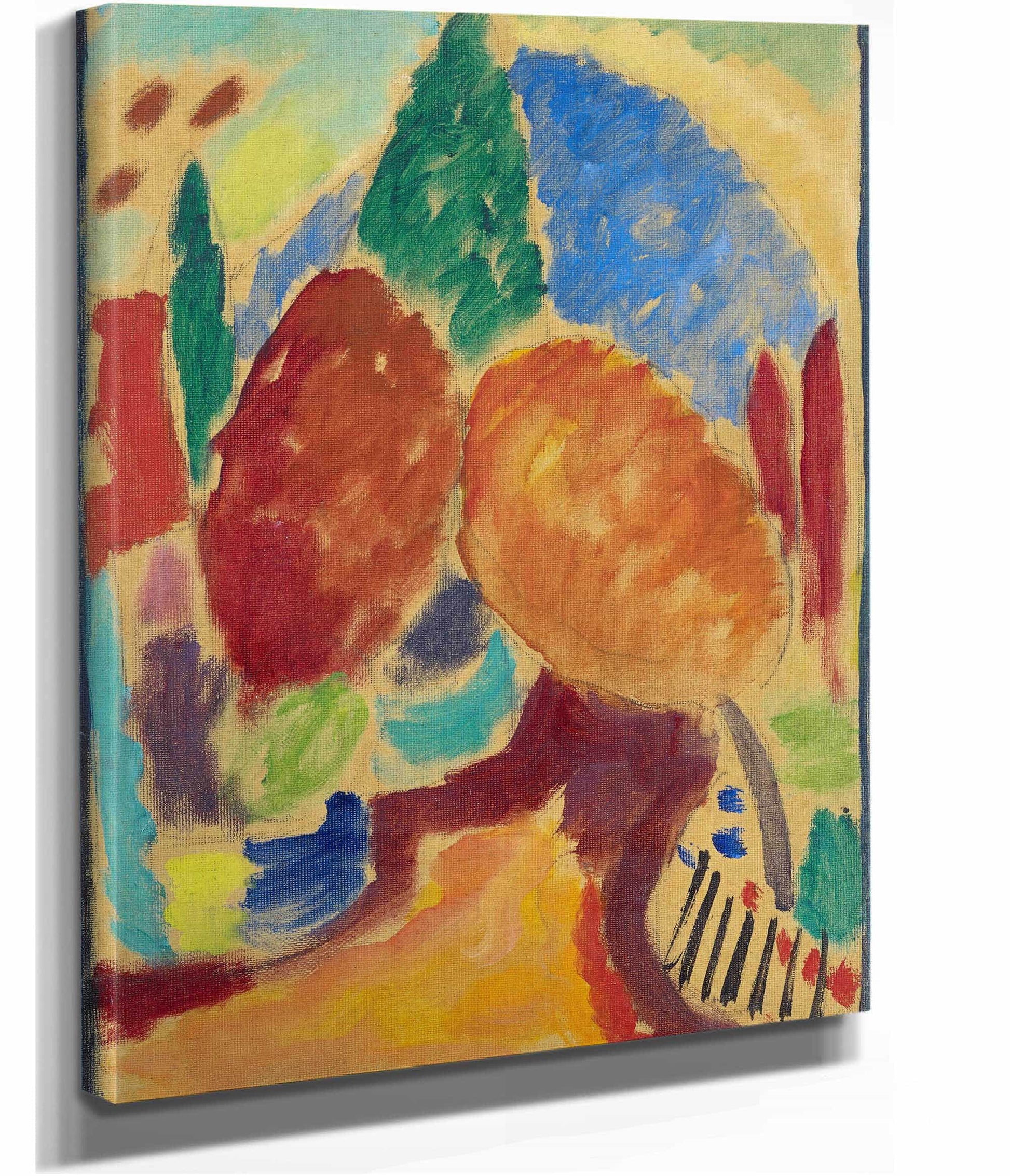 The Orange Path by Alexej Von Jawlensky