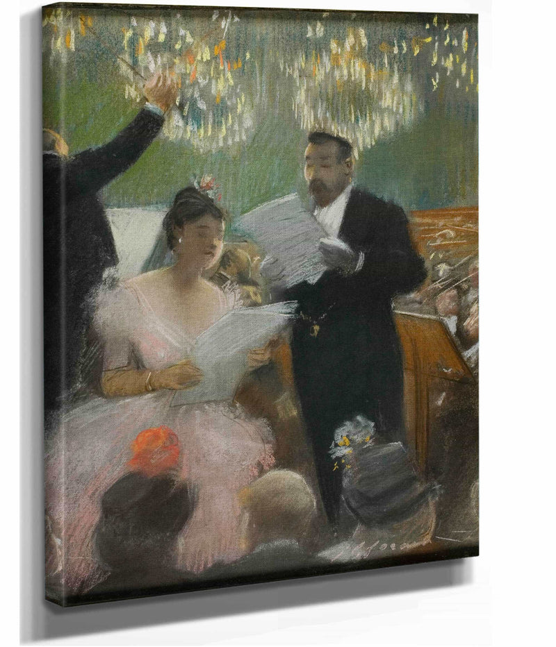 The Orchestra by Jean Louis Forain