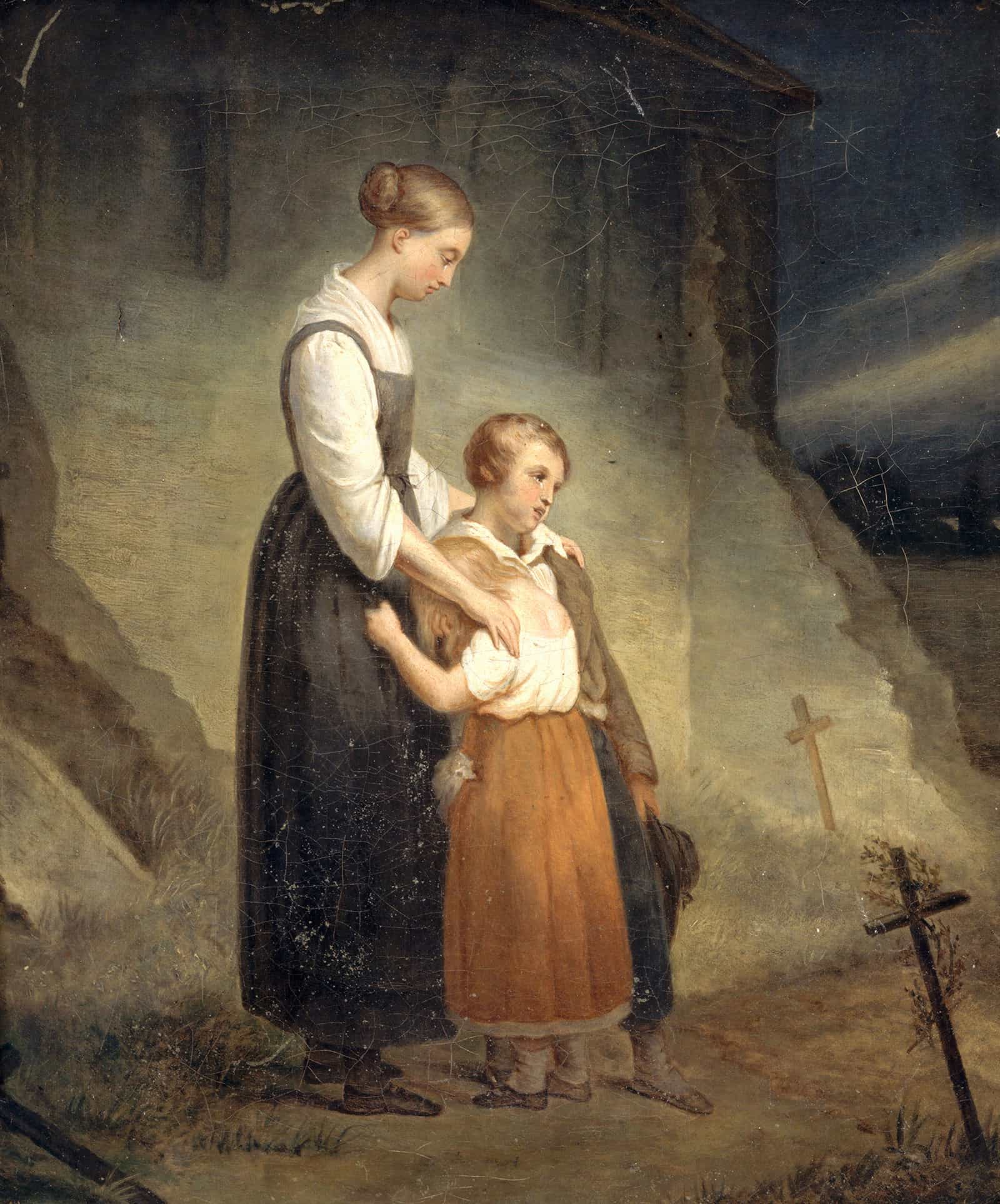 The Orphans by Ary Scheffer