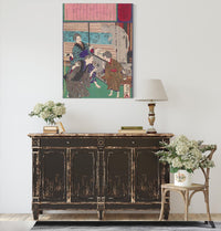 The Osaka Youth Who Regained His Speech After His Fathers Death by Tsukioka Yoshitoshi