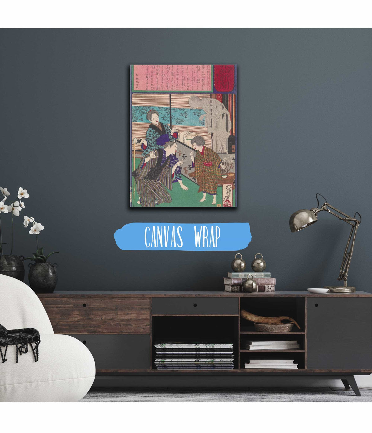 The Osaka Youth Who Regained His Speech After His Fathers Death by Tsukioka Yoshitoshi