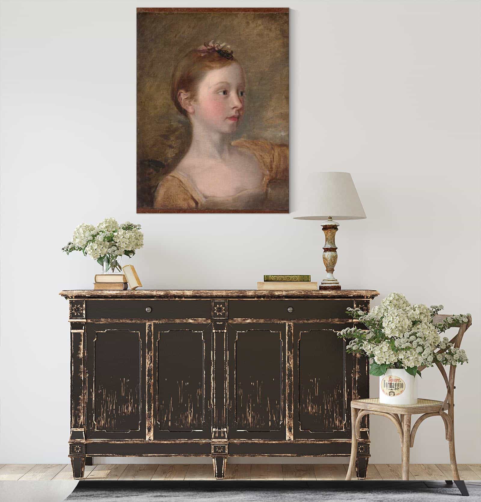 The Painters Daughter Mary Mid Th Century by Thomas Gainsborough