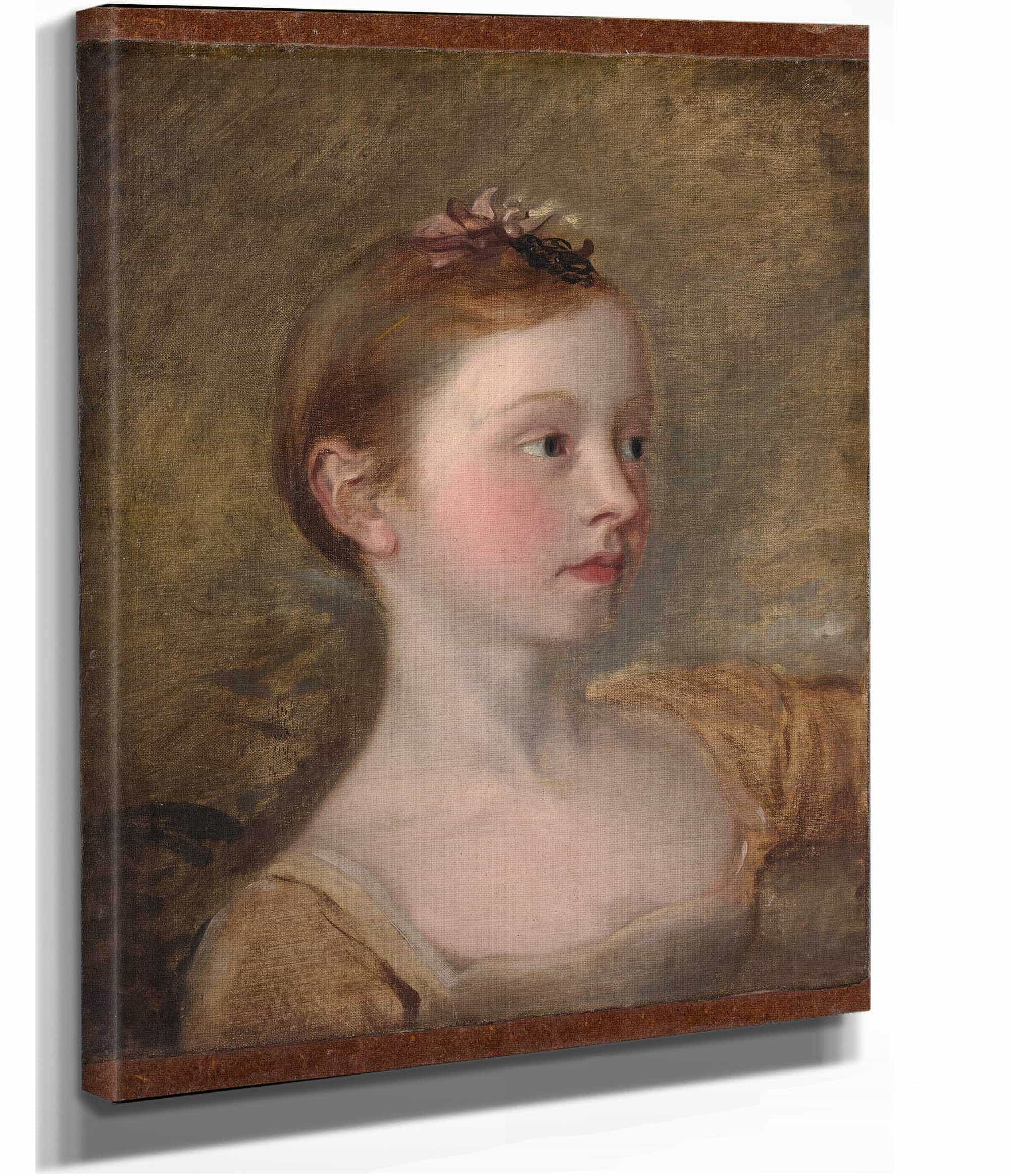 The Painters Daughter Mary Mid Th Century by Thomas Gainsborough