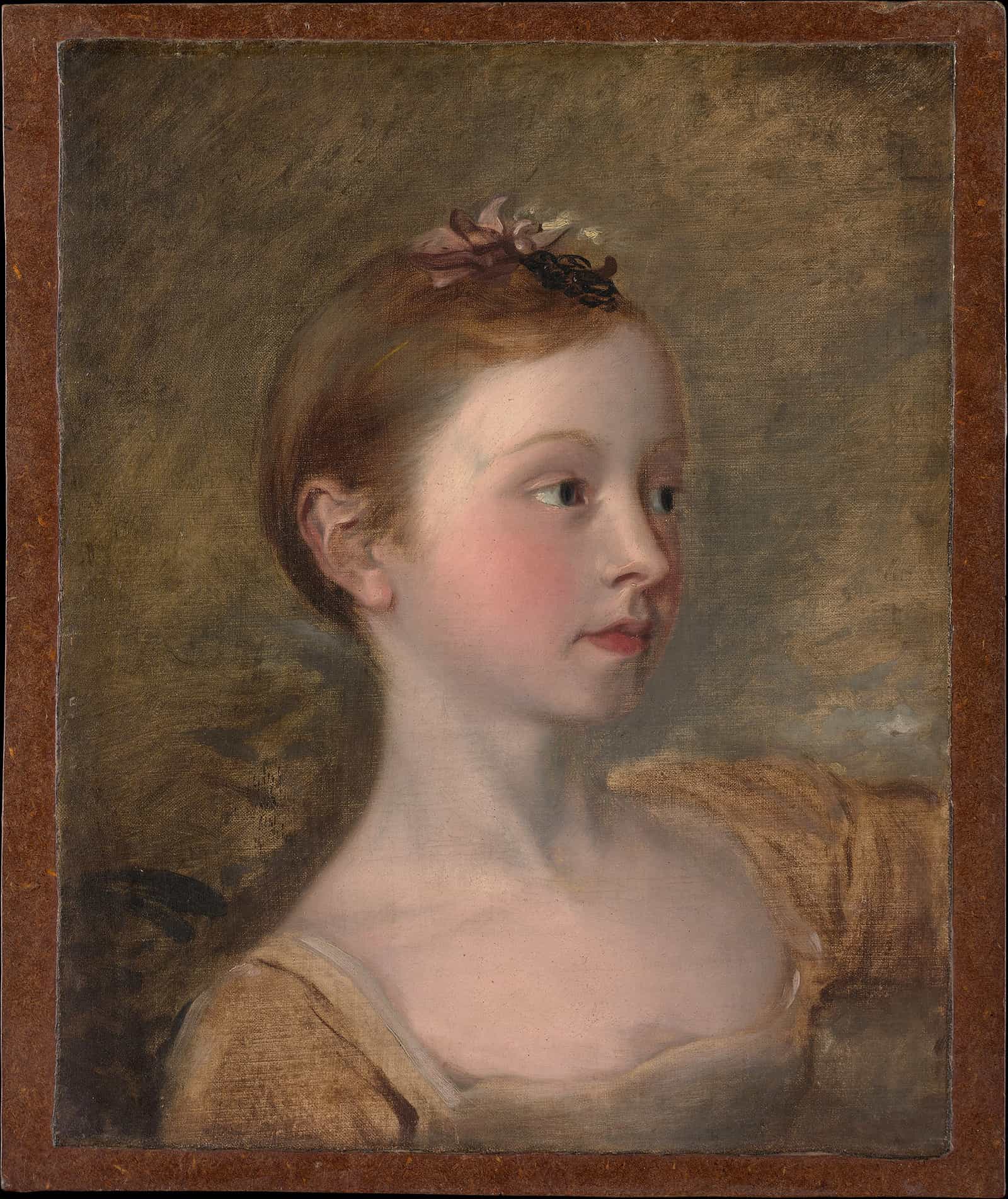 The Painters Daughter Mary Mid Th Century by Thomas Gainsborough