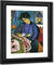 The Painters Wife By August Macke
