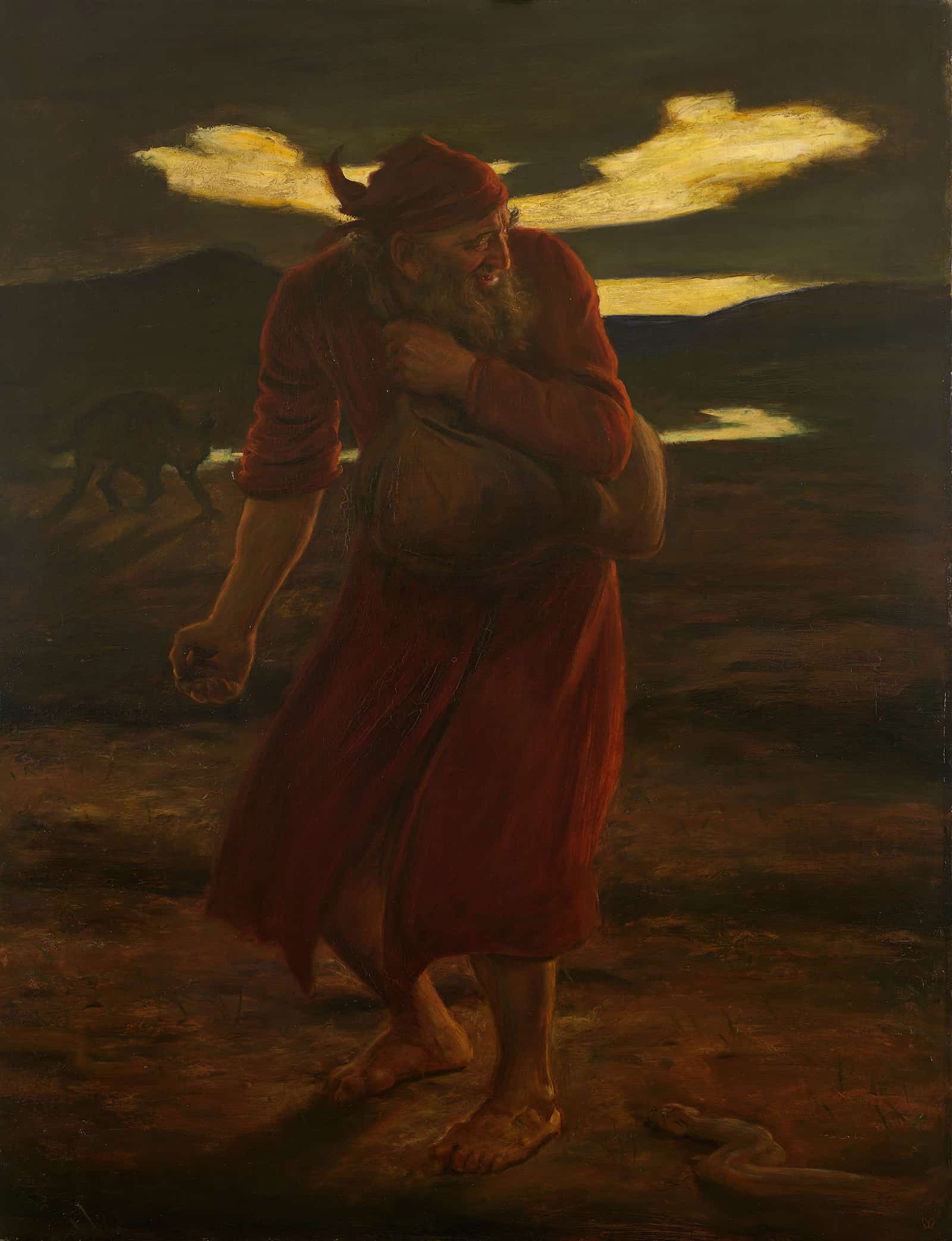 The Parable Of The Tares by Sir John Everett Millais