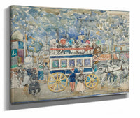 The Paris Omnibus by Maurice Prendergast