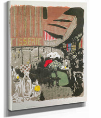 The Pastry Shop From Landscapes And Interiors by Edouard Vuillard