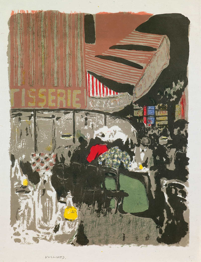 The Pastry Shop From Landscapes And Interiors by Edouard Vuillard
