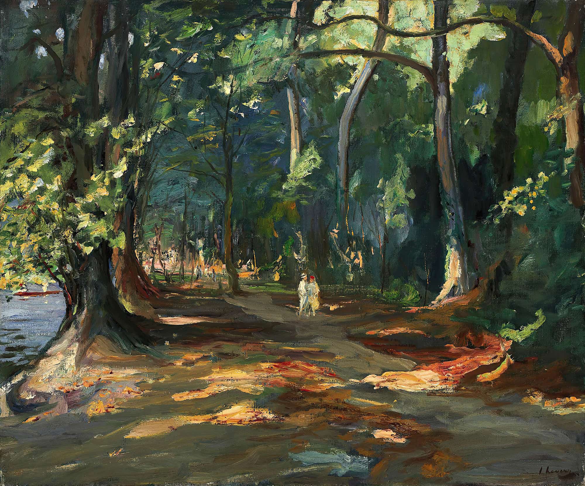The Path By The River Maidenhead by Sir John Lavery