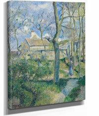 The Path To Les Pouilleux Pontoise by Camille Pissarro