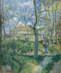The Path To Les Pouilleux Pontoise by Camille Pissarro
