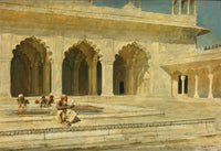 The Pearl Mosque Agra by Edwin Lord Weeks