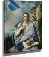 The Penitent Magdalene by El Greco