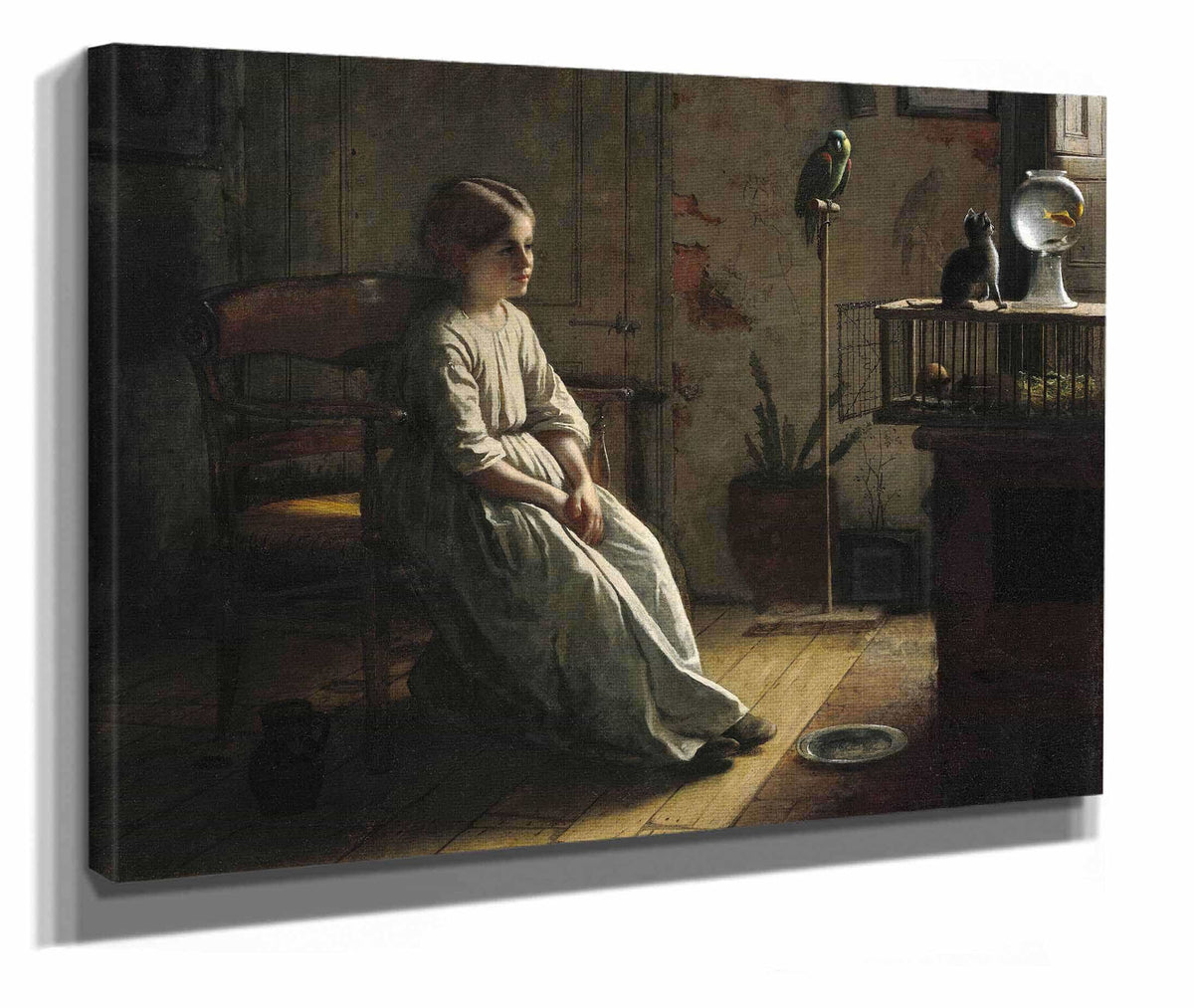 The Pets by Eastman Johnson