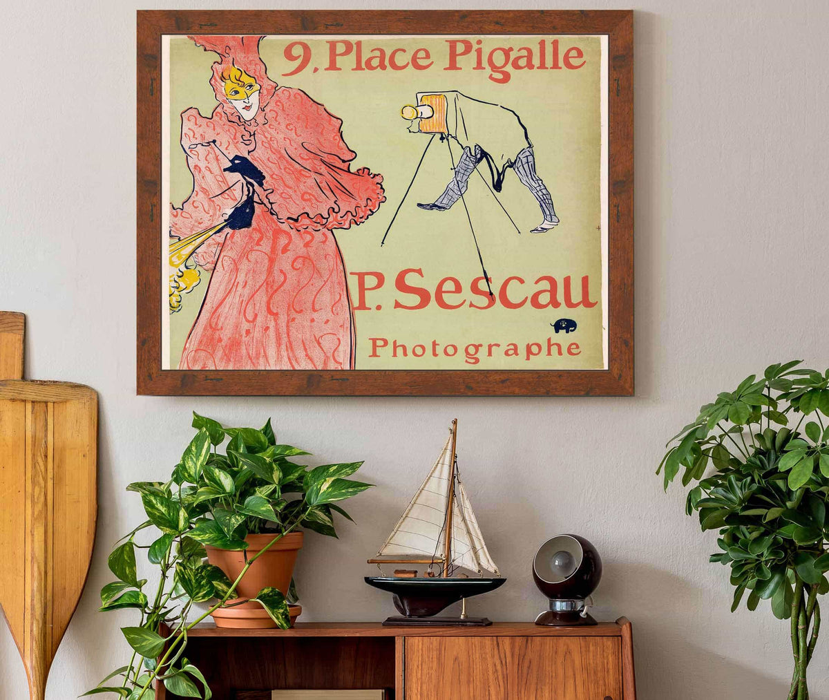 The Photographer Sescau by Henri De Toulouse Lautrec