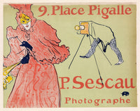 The Photographer Sescau by Henri De Toulouse Lautrec