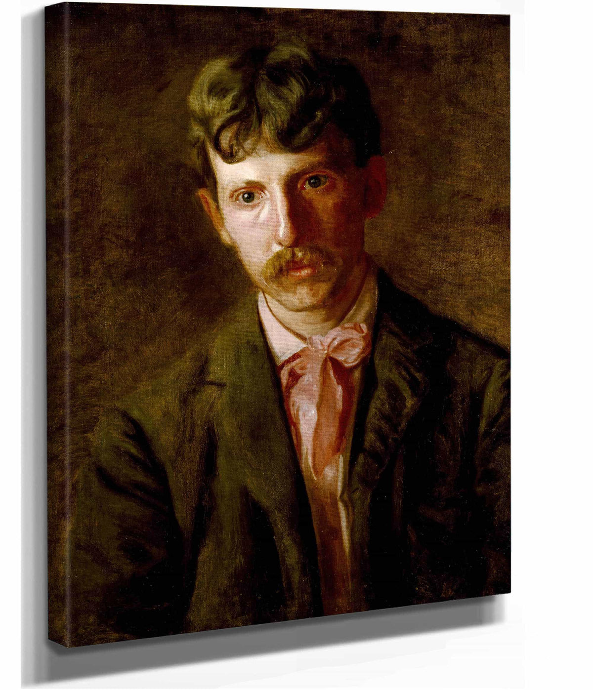 The Pianist Stanley Addicks by Thomas Eakins