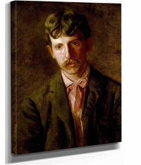 The Pianist Stanley Addicks by Thomas Eakins