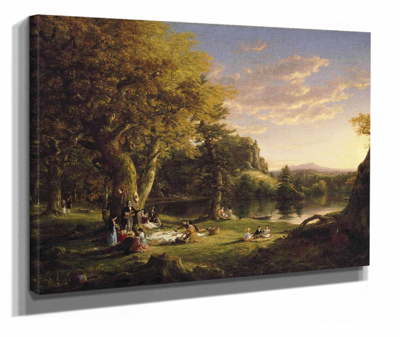 The Pic Nic by Thomas Cole