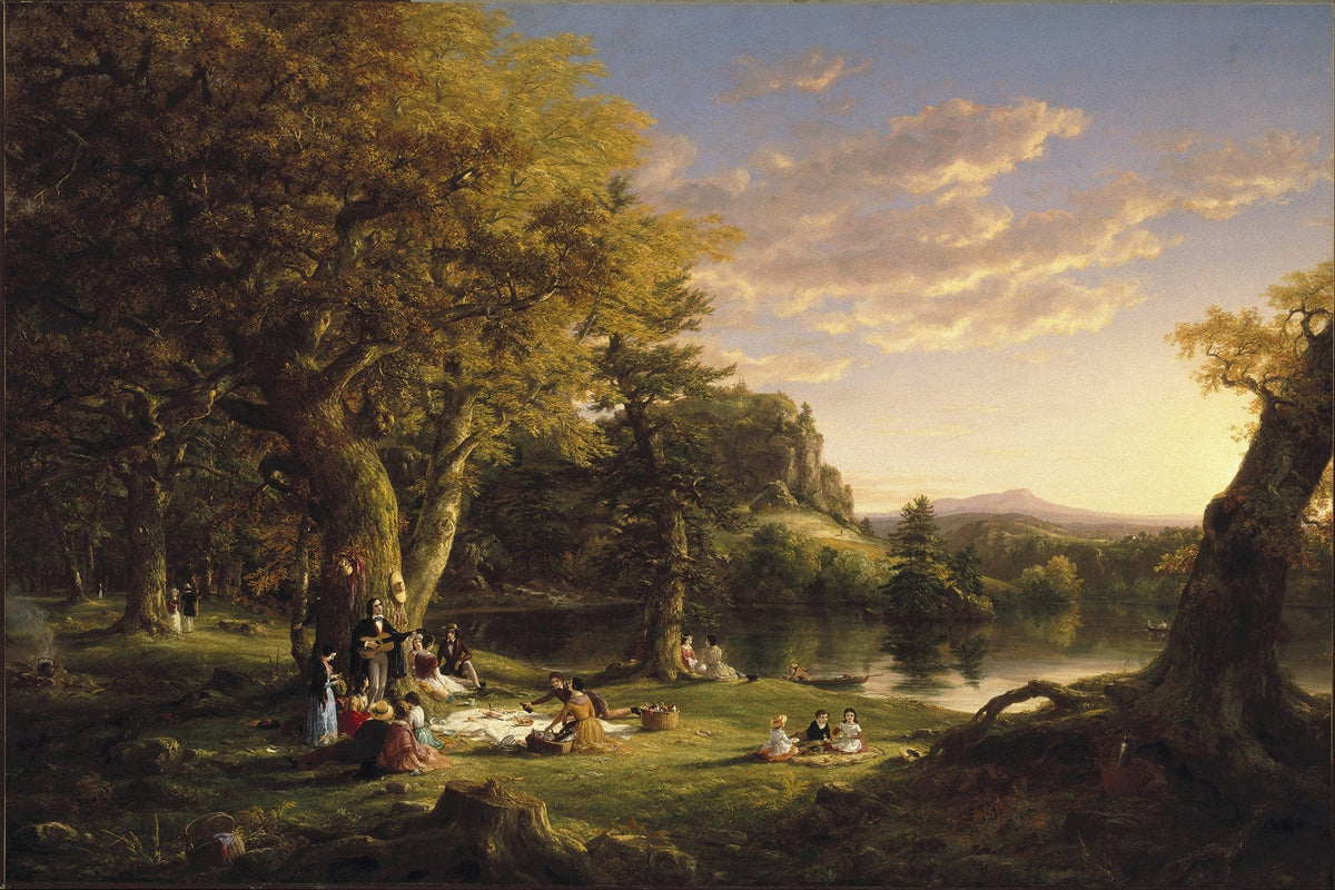 The Pic Nic by Thomas Cole