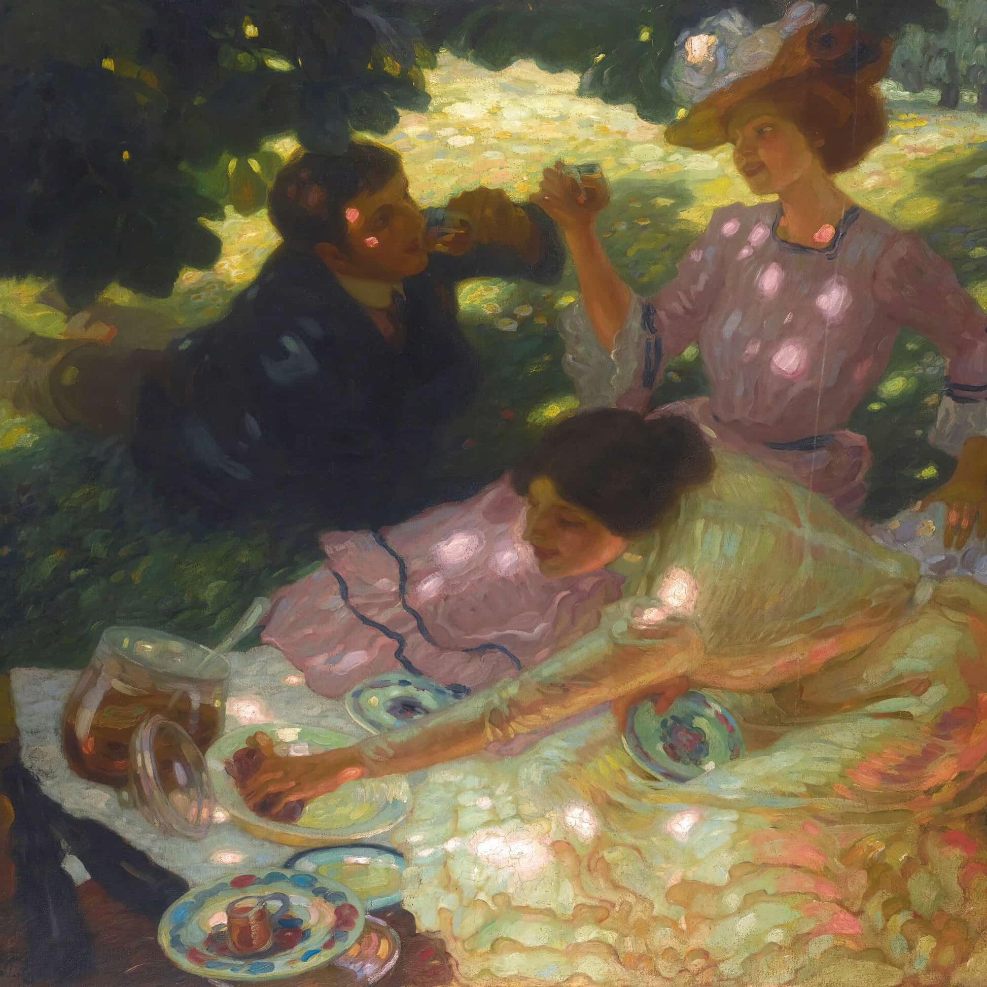 The Picnic by Leo Putz