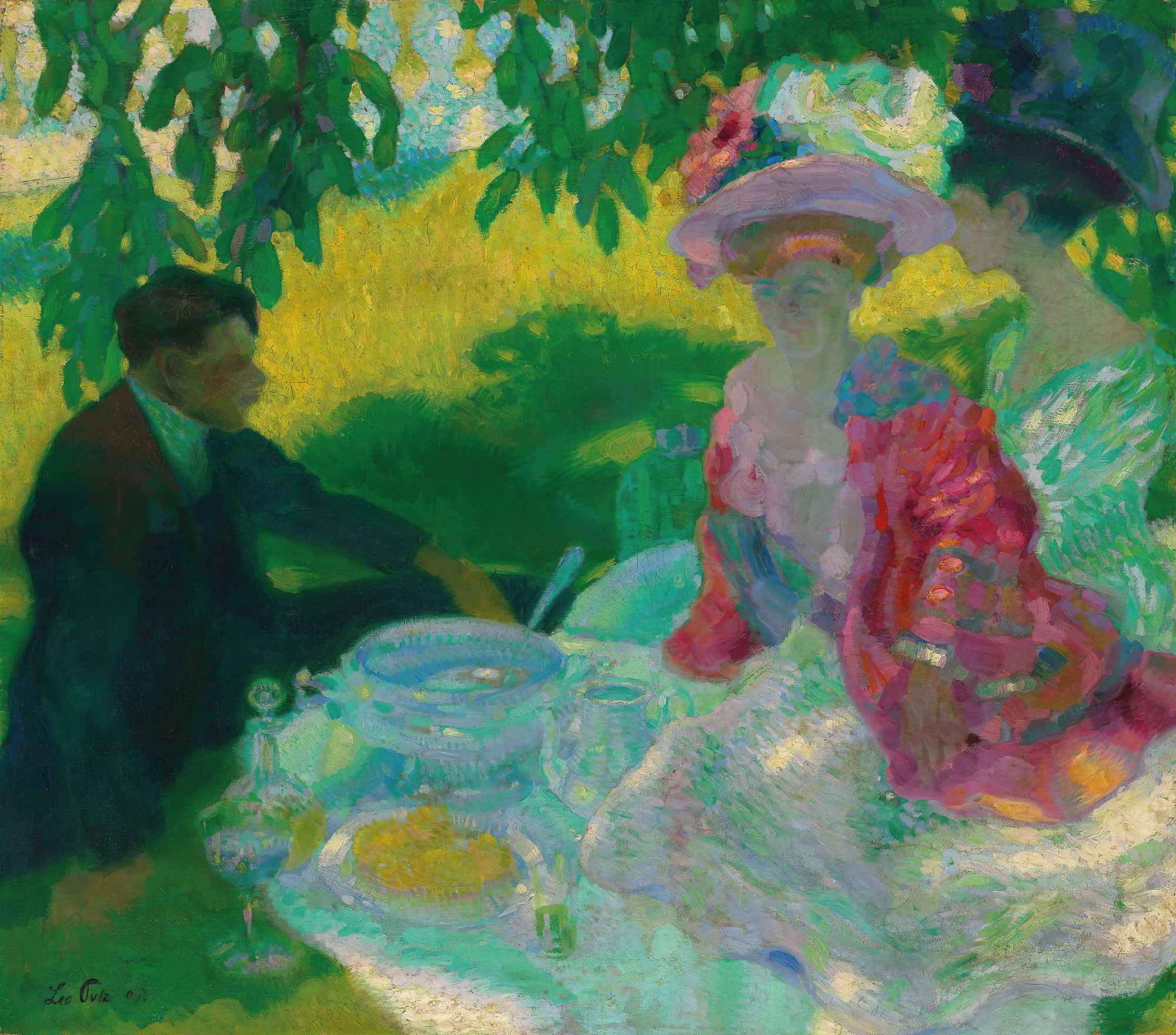 The Picnic by Leo Putz