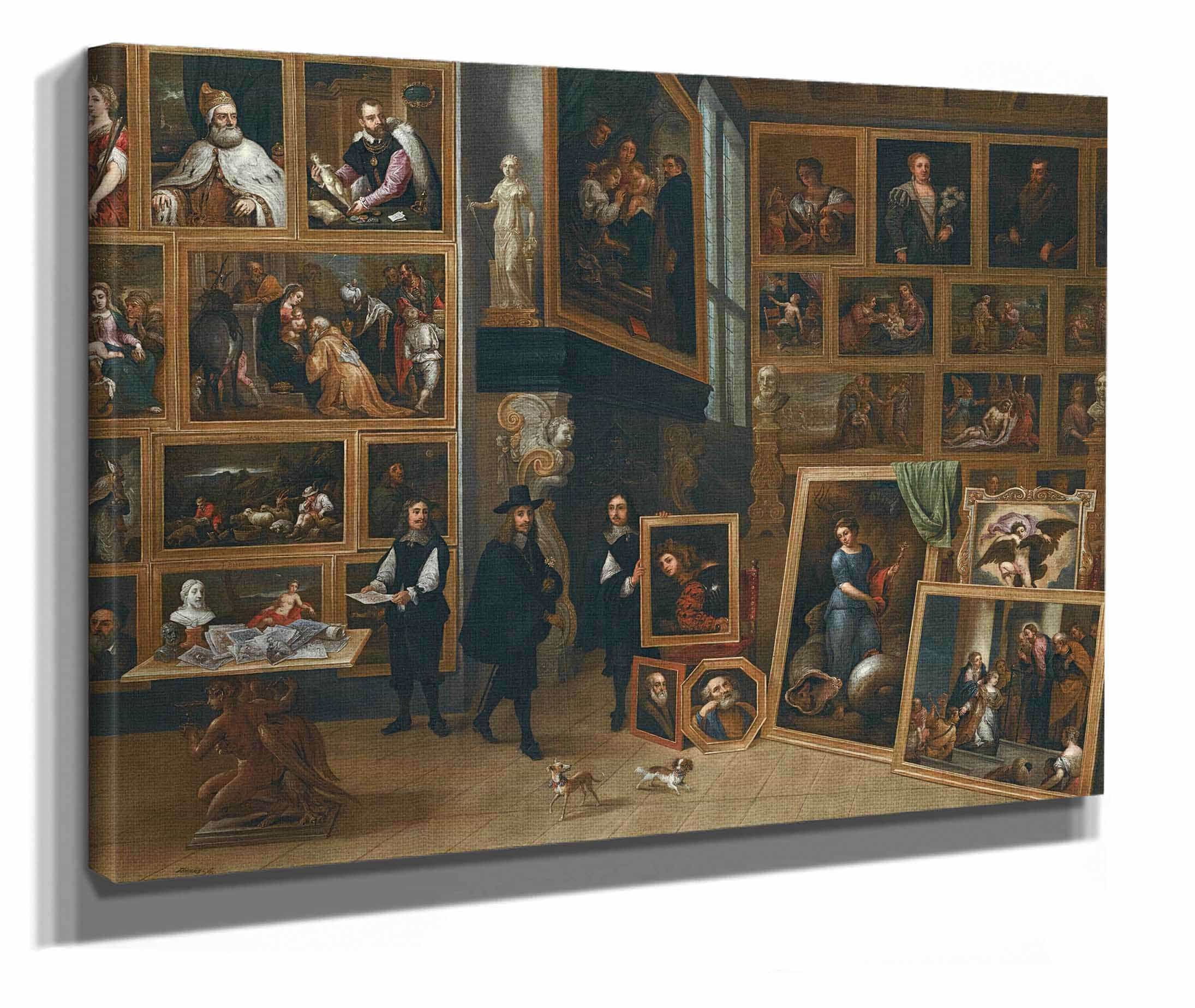The Picture Gallery Of Archduke Leopold William by David Teniers The Younger
