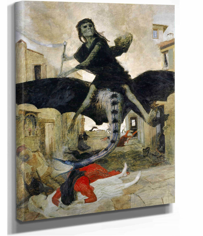 The Plague by Arnold Bocklin