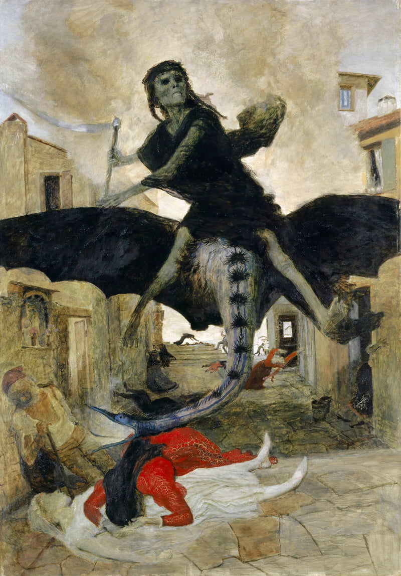 The Plague by Arnold Bocklin