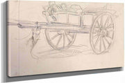 The Plague Of Elliant Sketch Of A Cart Carrying The Dead by Sir John Everett Millais