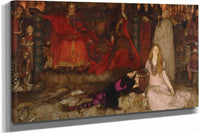 The Play Scene In Hamlet Act Iii Scene Ii by Edwin Austin Abbey