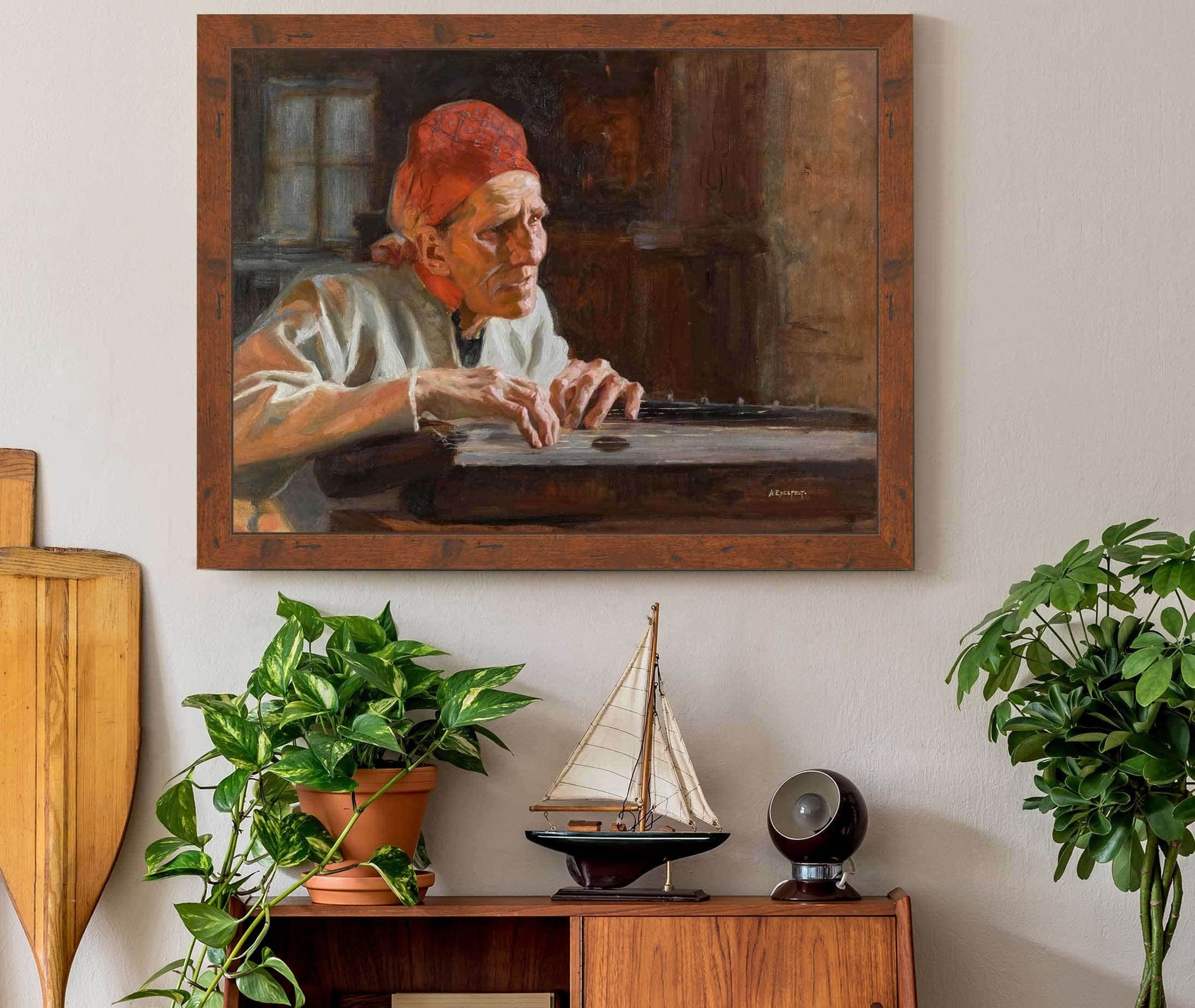 The Poet Larin Paraske by Albert Edelfelt