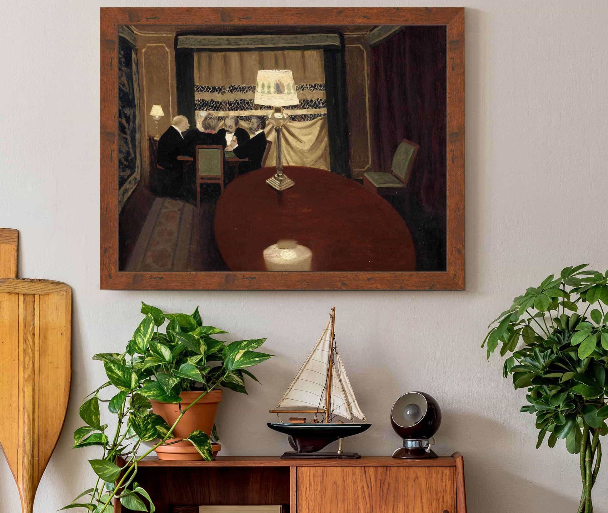 The Poker Game by Felix Vallotton