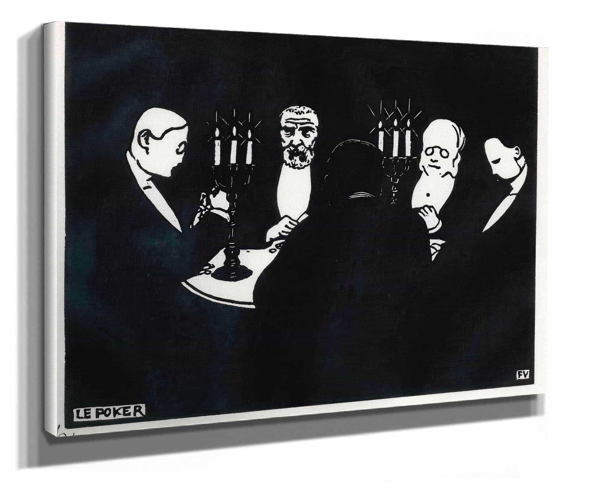 The Pokergame by Felix Vallotton