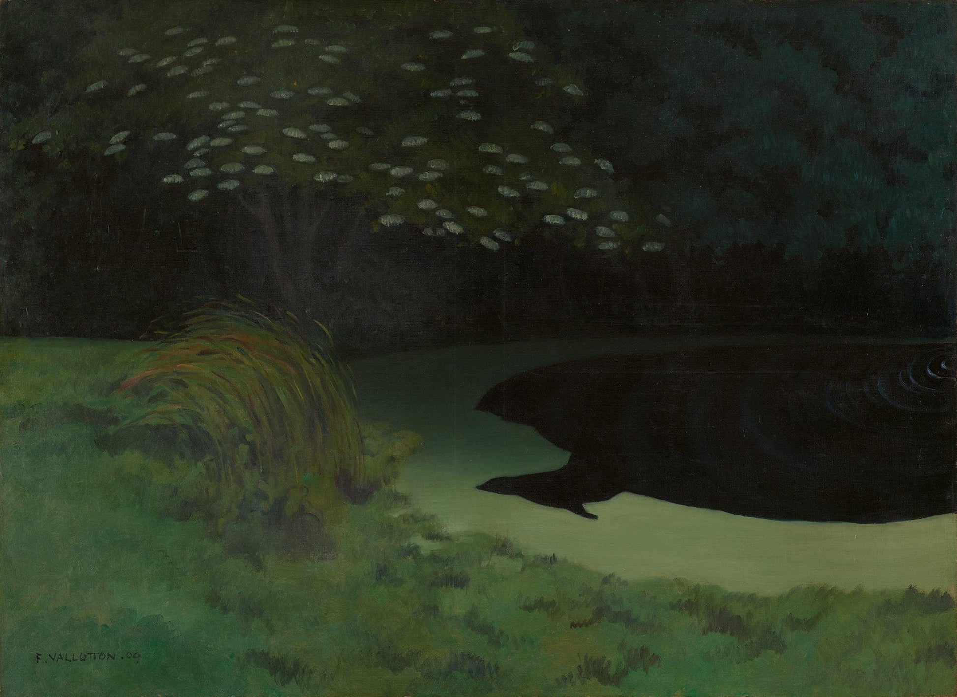 The Pond Honfleur by Felix Vallotton